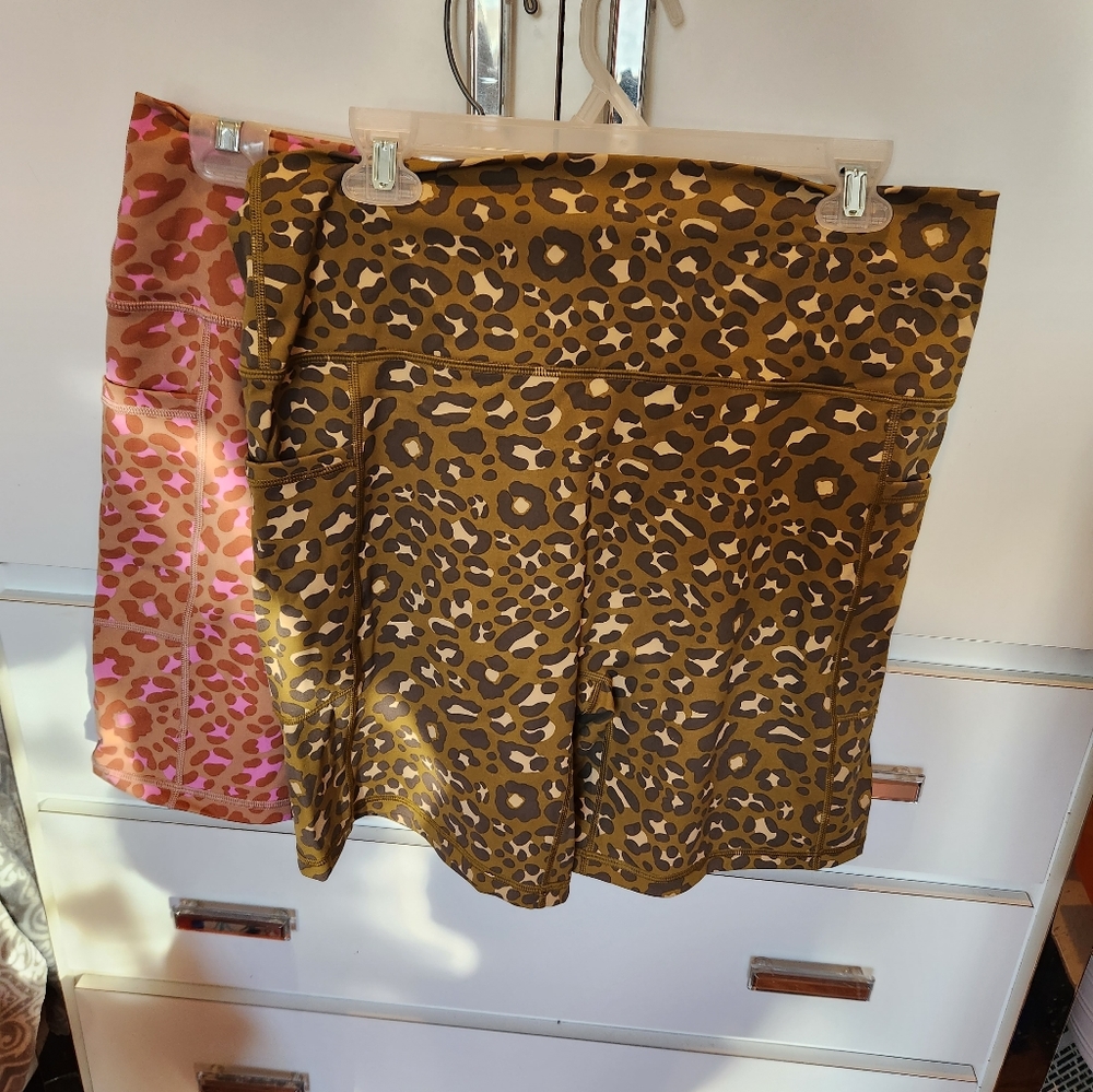 Aerie offline biker style shorts hi-rise like new